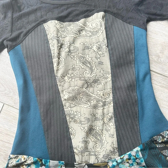 Kollontai Lace Patchwork Mini  Dress Tunics - Picture 9 of 15